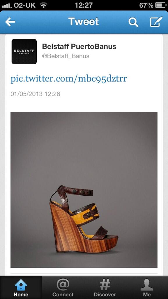 SilverSurfer_75's tweet photo. @yo_rebelde 
Bit weird these Belstaff shoes. Think I prefer your La Martina shoes...jajajaja. http://t.co/nDKUHOUbUt