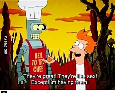 thefryanator's tweet photo. @Bender @LeelaFuturama 
I remember this day. #popplers http://t.co/72BGEFM63F