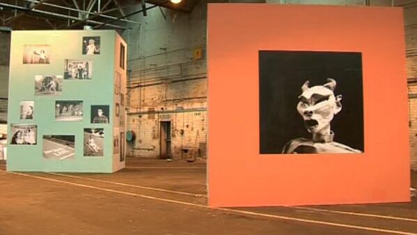 BBCWalesNews's tweet image. Tramshed converted to gallery for #Diffusion2013 photography festival in Cardiff bbc.in/13MPQmX
