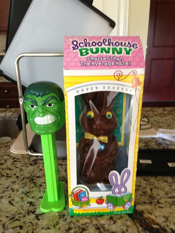 Easter for American kids. Just super size it, bunny