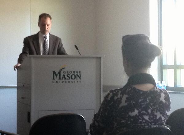 enablingpeace's tweet image. Right now: EPIC founder @epicEKG speaking at @GeorgeMasonU for #DisplacementDays. #IraqMatters #Refugees #Syria
