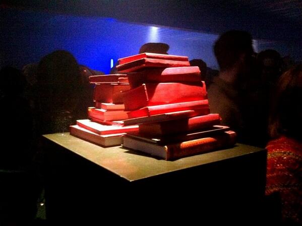CardiffBayNews's tweet photo. It's all about BOOKS #ntwneonneon http://t.co/VdBn28Hd1S