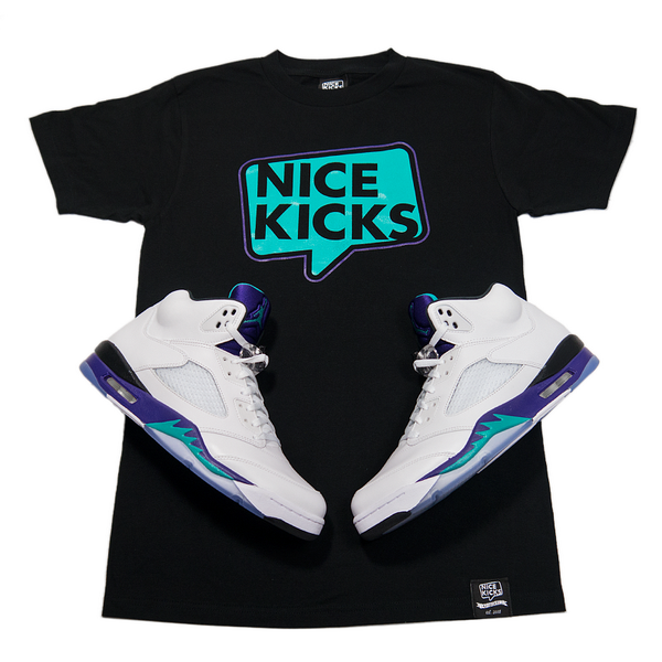 nicekicks's tweet photo. We're giving away a pair of "Grape" Air Jordan 5s + matching Nice Kicks T-shirt. RT &amp; follow to enter giveaway! http://t.co/UVuouIg4vz