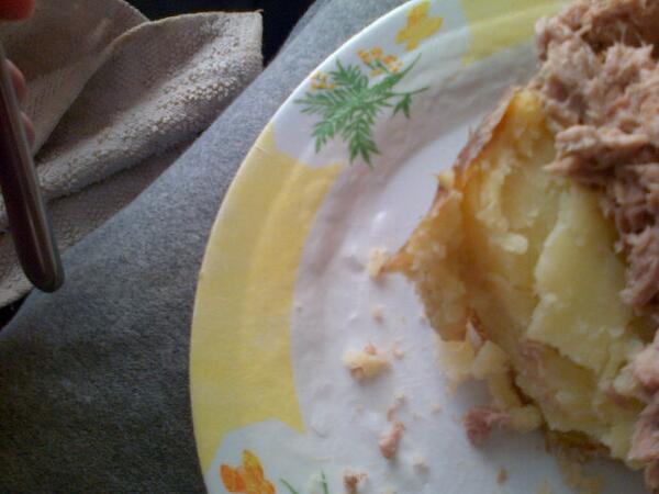 not_so_tame's tweet image. Can't even put a jacket potato in the microwave without melting the plate:-( #sillyme #absolutepro