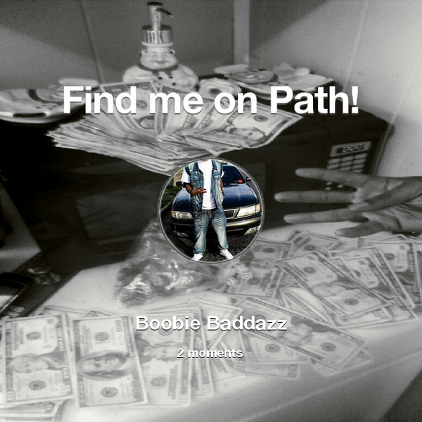 4way_Baddazz's tweet photo. Find me on #Path now! Go to: http://t.co/eAeUslkSWR! #thepersonalnetwork http://t.co/V9bKSAlsxo