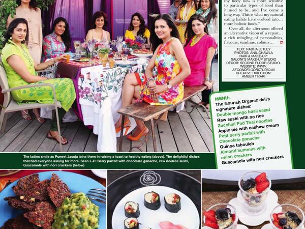 nourishorg1's tweet photo. Luncheon on the terrace#Hello mag ! http://t.co/IzOxL1Zvj7
