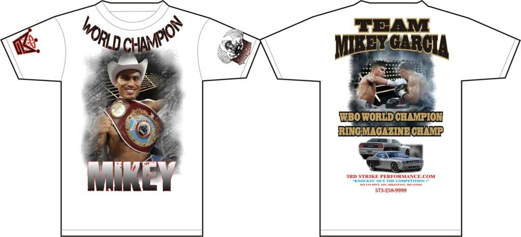Team Mikey Garcia on X Get your shirts s xl 20 xxl 4xl 4 25 mail payment plus 6 shipping2 2nd chance 710 s Victoria ave Corona Ca 92879 http t vq9ypzkwk5 X