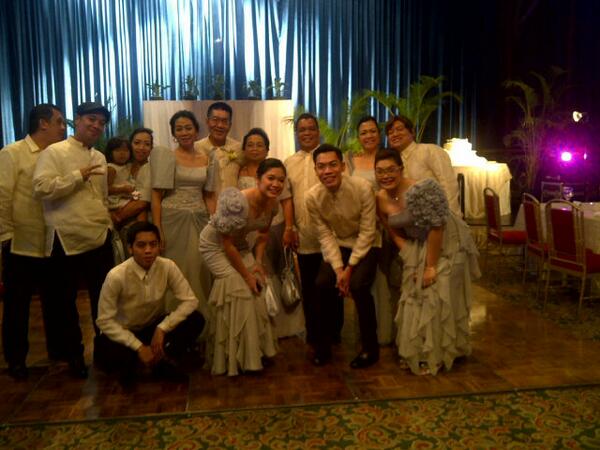 KarlToledo's tweet image. Parents&apos; Silver Wedding at Maynila Ballroom, Manila Hotel #throwbackthursday #nakikiusolang