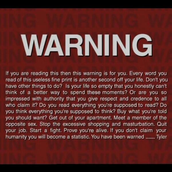 HerrChalie's tweet image. #funwithstats #fightclub #don&apos;ttweetaboutfightclub