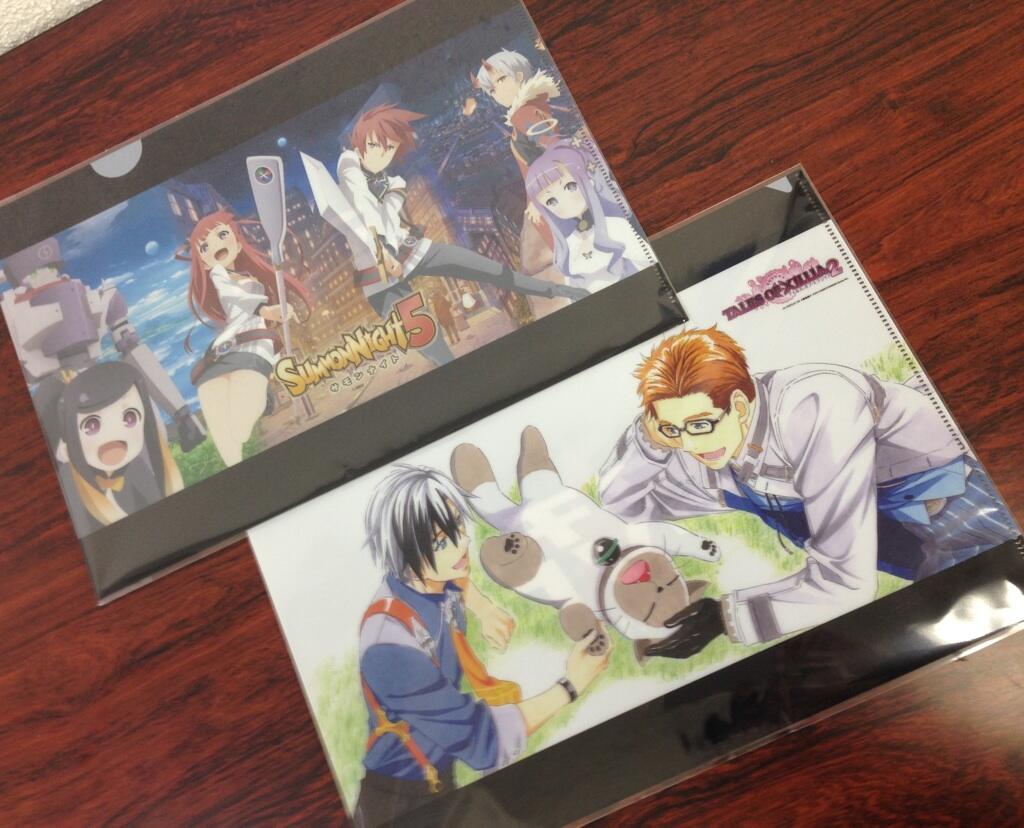 マチ アソビ A Twitter お次は サモンナイト5 テイルズ オブ エクシリア ２ の橋の下美術館イラストを使用したクリアファイルです 船で観た巨大なイラストを あなたの手に Machiasobi Http T Co Isoujciivx