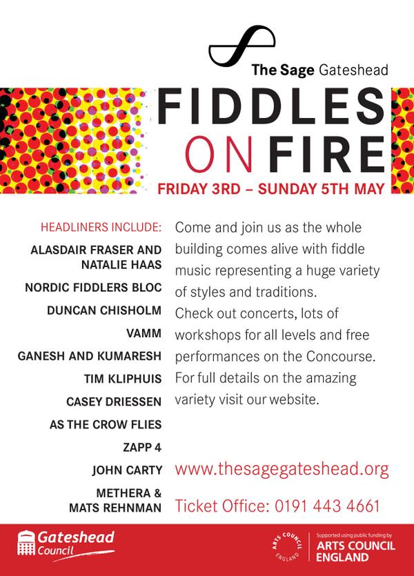 _Folkworks's tweet image. #FiddlesOnFire! Concerts, Workshops and free performances on the Concourse! #nefollowers