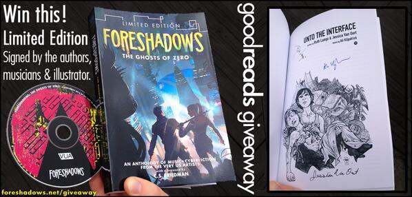 Foreshadows's tweet image. Just 1 day stands between you and a chance to win this signed Limited Edition of @Foreshadows: foreshadows.net/giveaway