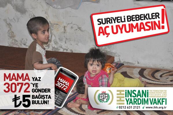 Suriye’deki katliam, en çaresiz olanları, savunmasız masumları; bebek ve çocukları vuruyor... bebekleracuyumasin.com