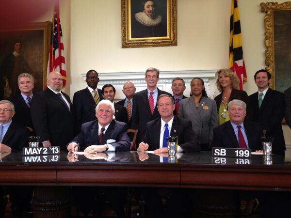 Del. Arora at Mortgage Refinance Streamlining Bill Signing