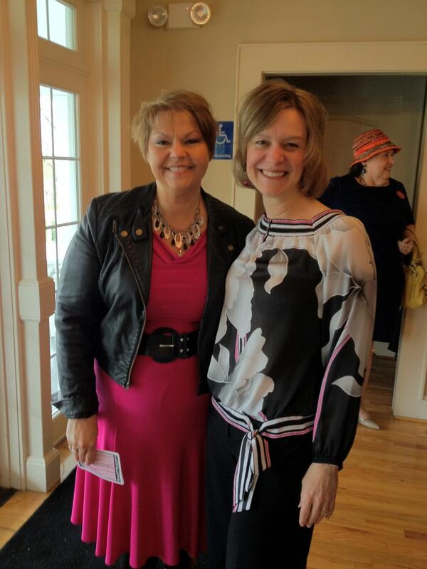 jodycross's tweet photo. Enjoying “A Pink Carpet Event” to raise $ for mammograms with Title Boxing Club Liberty &amp; Catherine Sadler! :) http://t.co/xxFQppAdGt