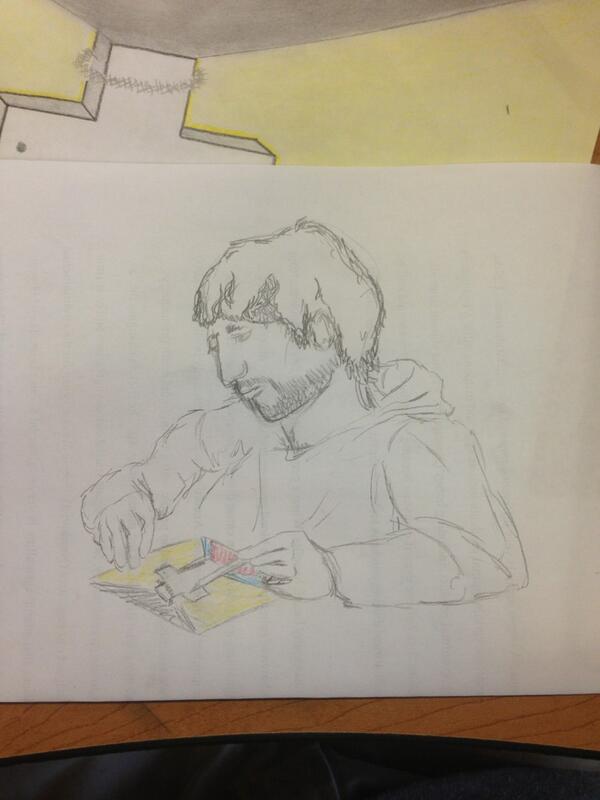 Chazdorf's tweet photo. Look! It's me!!
 Props to@JelllyGrace http://t.co/KHXiGt9gPR