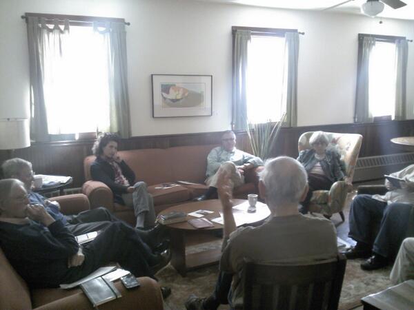 E4GR's tweet photo. EGR's board meeting at Still Harbor - talking economics and justice! http://t.co/RZc6nsb4JZ