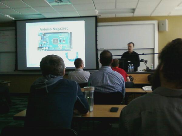 Verisage's tweet image. Day1 of @openwestconf today was great! Great session on #arduinoboards -Heading back tomorrow! #openwest