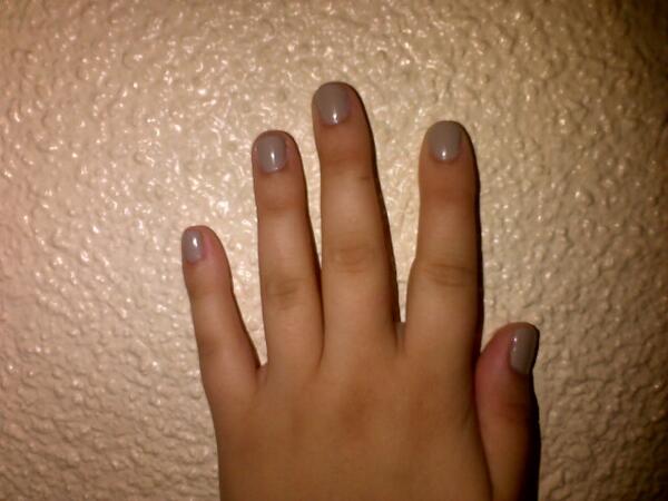 My new nude gel nails.. So inlove with them!
