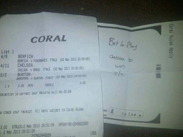 JoeH_Official's tweet image. @FootyAccums lovely little earners! #bookiebashed