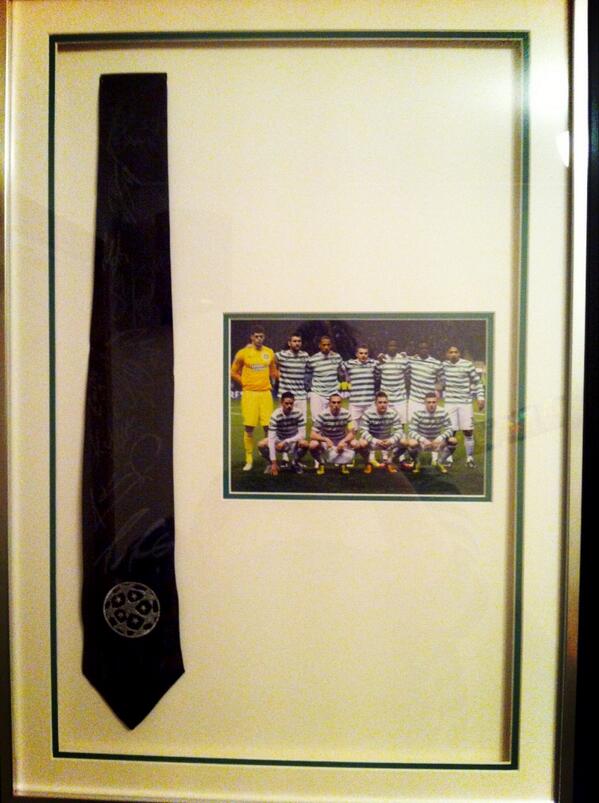 lisahague's tweet photo. “@suz_m87: @lisahague finally got to give my dad his champions league tie he loved it:) #thanks http://t.co/m3kk0yYecV”still got a few left