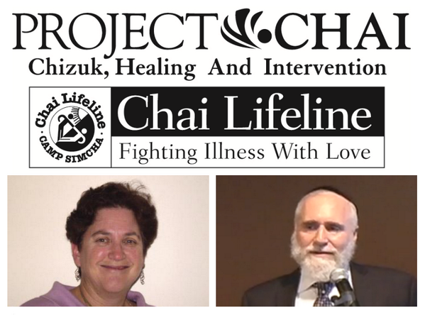 Chai_Lifeline's tweet photo. Dr. @NaomiBaum &amp; Rabbi Dr. David Fox join Project CHAI crisis intervention team. Details: http://t.co/vcscXmdXou http://t.co/vheQmY9MSR