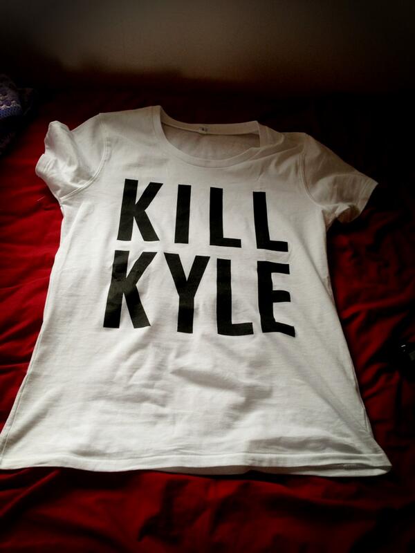 e_doig's tweet image. Kill Kyle #killkyle @viewofficial