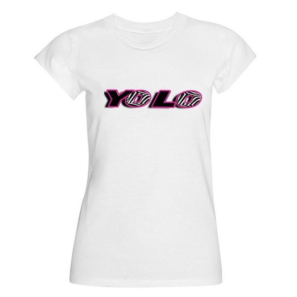 BlackEyeTeez's tweet photo. YOLO Pink, Zebra  T-shirt http://t.co/tEwVZWSUno