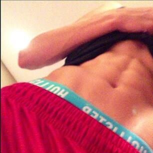 Did some sit ups last night. (;