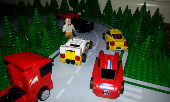 shanjones's tweet photo. Don't try this at home @Shell_Australia #Shell_LEGO http://t.co/UfCTI1Sfjb