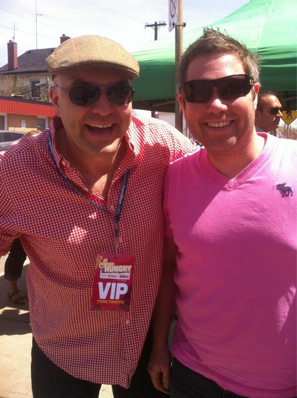 Plankrestobar's tweet photo. @gordon goss &amp; James from food network hangin out http://t.co/eizRQhpfHR