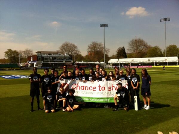 EssexCricket's tweet photo. Thanks to #BowerPark who came down to The E.C.G today for an coaching session from @StewieCricket and Yorkshire Bank http://t.co/2dy8eq1I3r