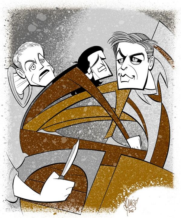 OrphansonBway's tweet photo. After seeing @OrphansonBway, @broadwaycom  resident artist, @callmesquigs, envisioned this: http://t.co/XJ2J5gaLsD