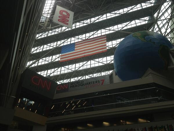 MVESMedia's tweet photo. Morning announcement crew visits CNN Center for behind the scenes tour!!! http://t.co/fLZy0yTZvs