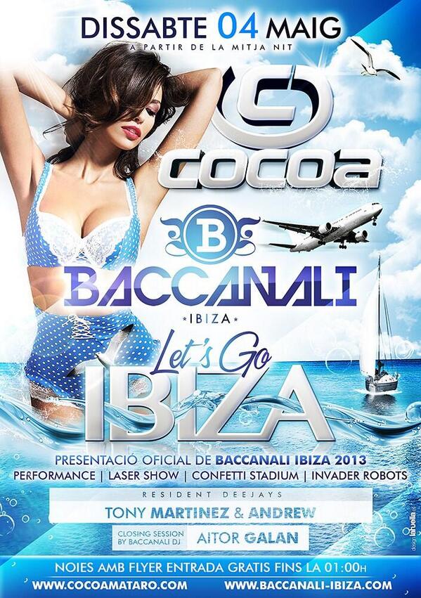 baccanali ibiza 2013