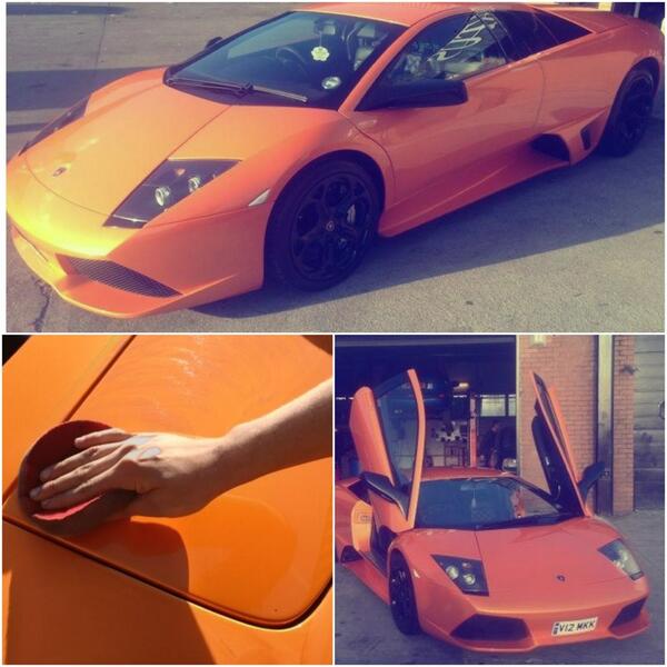 TheValetCentre's tweet photo. Summer nearly upon us~the girls get waxed &amp; so should the boys 😉 #Lamborghini #murciealago after #Status hand polish http://t.co/UV8Hl1IfgA