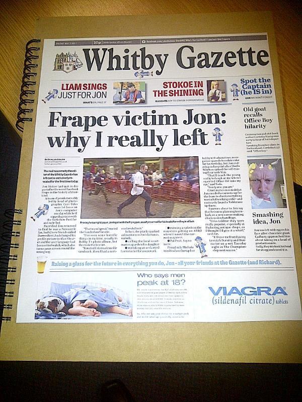 whitbygazette hashtag on Twitter