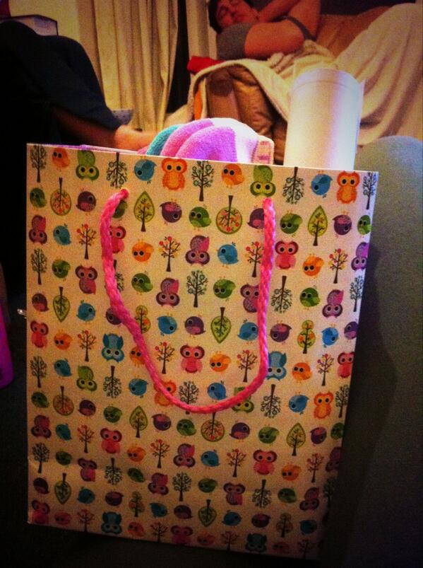mia_cribb1's tweet image. Such a lovely evening with the #luudnc girls. SO sad to be leaving but love my cute little present bag #devforlife