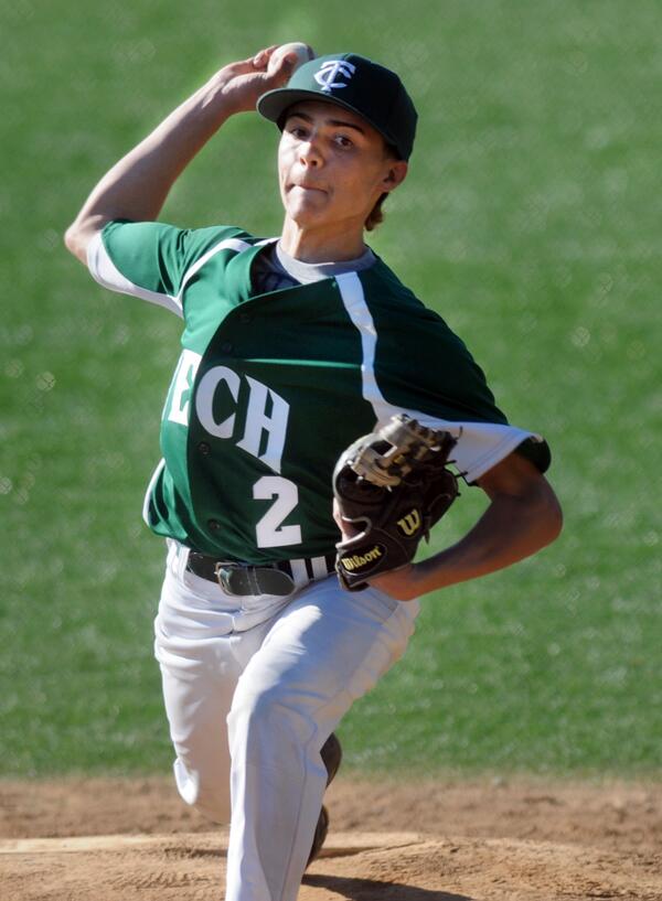 MessinaDotCom's tweet image. Isiah Quiles, of #CheneyTech pitched a three-hitter and faced only 24 batters in a 4-0 win over #VinalTech