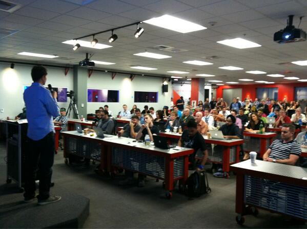 Packed house at #SWLV @InNEVation. #Startup #Vegastech