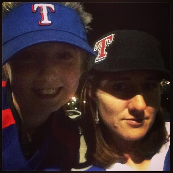 bfraikes's tweet photo. Ranger game... http://t.co/xqM1hFAh7s
