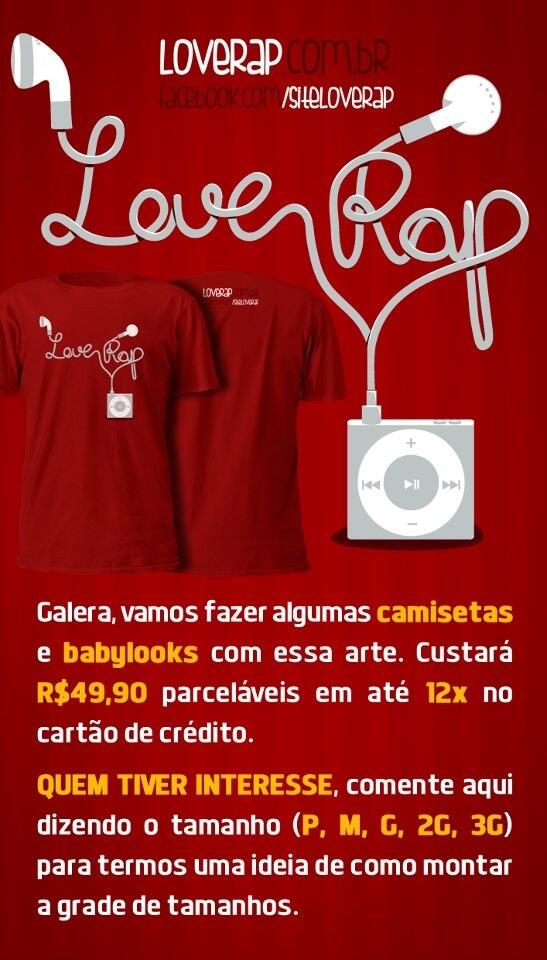 guto_hidalgo's tweet photo. Babylook E Camiseta do @SiteLoveRap, e aí? Vai querer? http://t.co/Bevuyki8Ph