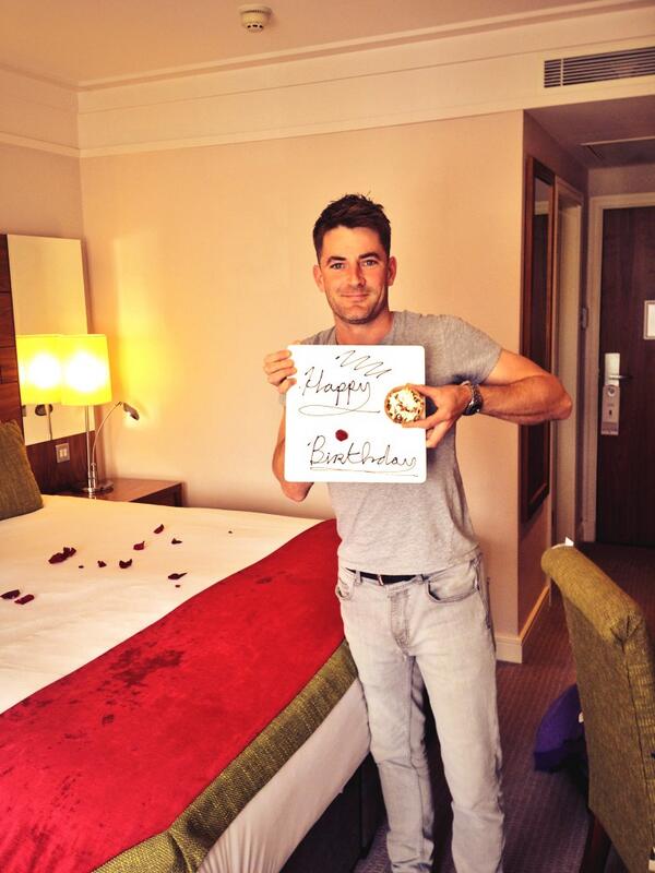 mallanlu7's tweet photo. Arrived at hotel and they left a birthday message in chocolate 
#upthepaddys http://t.co/gQy5t5K1S1