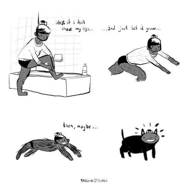 paulemagazine's tweet image. Le secret pour devenir un chat &amp;gt;