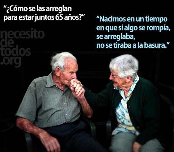OTROGUAPOSUELTO's tweet photo. ¿Cómo se las arreglan para estar juntos 65 años? ... http://t.co/CGpEBI7VpY