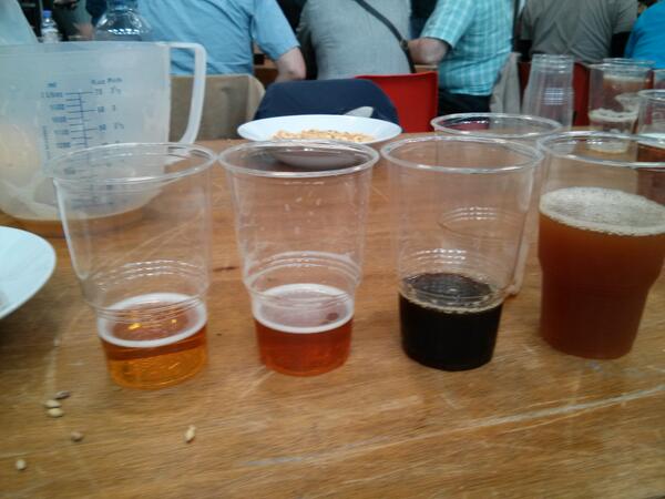 Ipa is dead, hop hammer with freshly hopped ipa, mash tag crowd sourced brown ale, hopfen heffe. More beer to come...