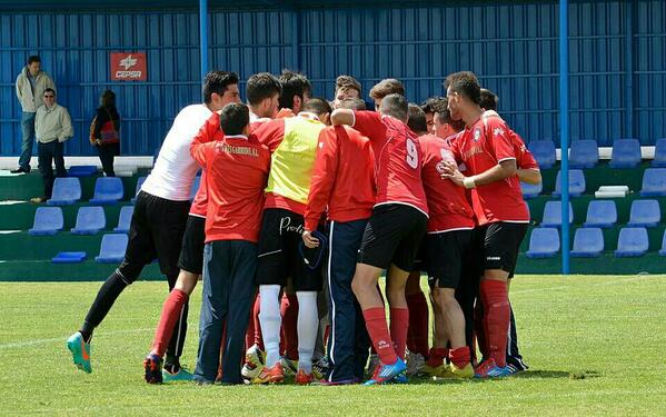 El equipo unido jamas sera vencido. Recordadlo, la union hace la fuerza. A por todas hoy chavales. #aupapinzon