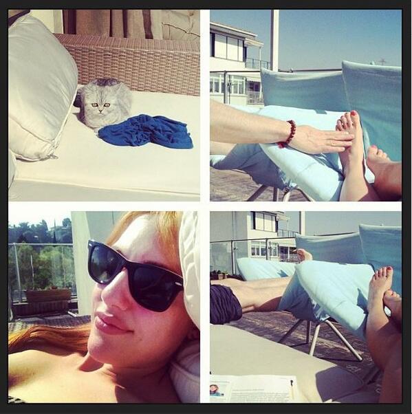 FansUzerli's tweet photo. Bugün ki Instagram. 
#MeryemUzerli tatilde. #muhtesemyuzyil http://t.co/m1Ie6dJ1Ga