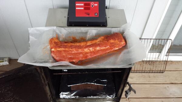 traversal's tweet photo. Good way to spend a rainy day, smoking ribs on my #cookshack. http://t.co/CNqDy7NpJz