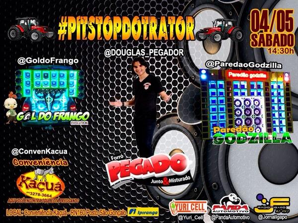 KaioTeimoso's tweet photo. ATENÇÃO PEGADORES: É HOJE #PITSTOPDOTRATOR NA @ConvenKacua EM SAO GONÇALO DO AMARANTE APARTIR DAS 14:30 #TODOMUNDOLAA http://t.co/nGBYp2FPam